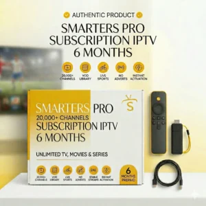 Smarters Pro IPTV 6 Months